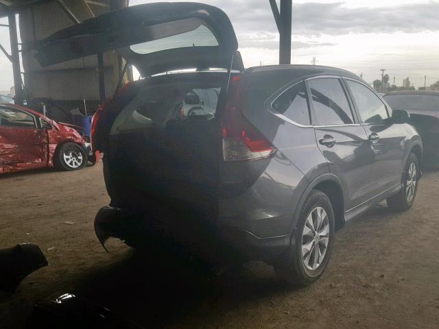 2HKRM3H71DH508212 - 2013 HONDA CR-V EXL BLACK photo 4