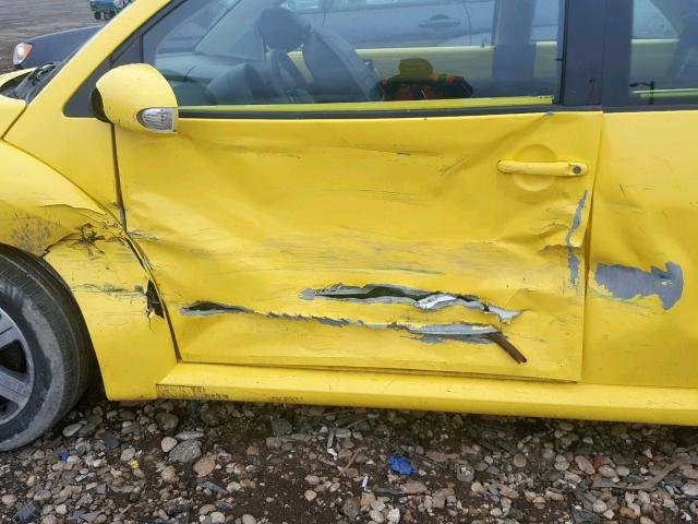 3VWPW31C76M408585 - 2006 VOLKSWAGEN NEW BEETLE Gelb Foto 10