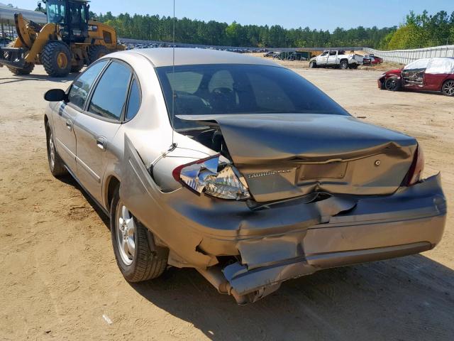 1FAFP55284A201146 - 2004 FORD TAURUS SES GOLD photo 3