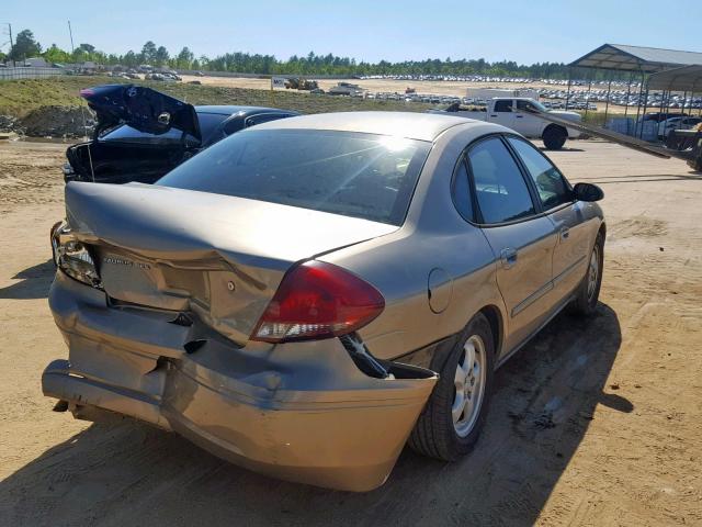 1FAFP55284A201146 - 2004 FORD TAURUS SES GOLD photo 4