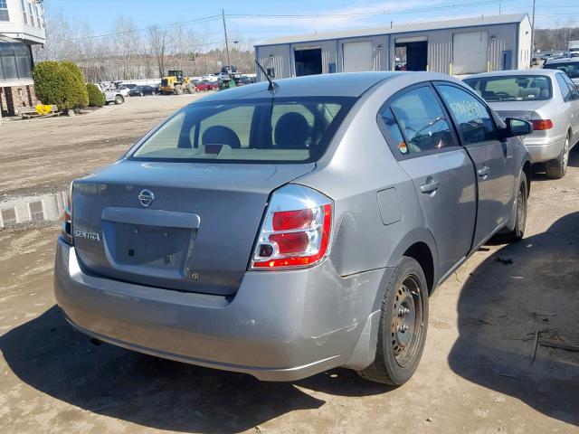 3N1AB61E68L665417 - 2008 NISSAN SENTRA 2.0 GRAY photo 4