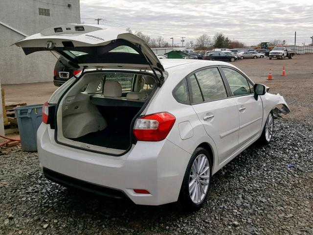 JF1GPAG62DH811550 - 2013 SUBARU IMPREZA LI WHITE photo 4