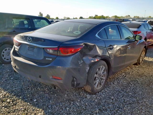 JM1GJ1U61E1151754 - 2014 MAZDA 6 SPORT GRAY photo 4