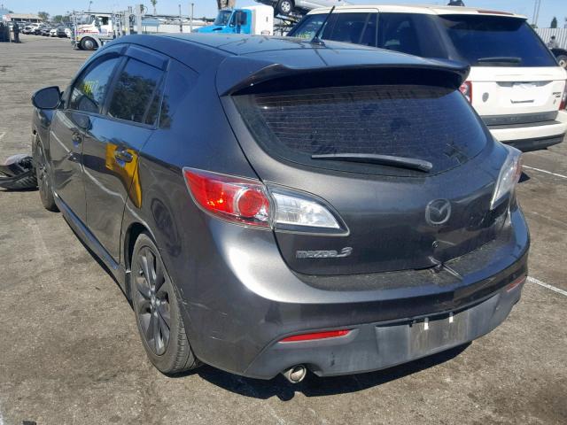 JM1BL1K65B1384975 - 2011 MAZDA 3 S BLACK photo 3