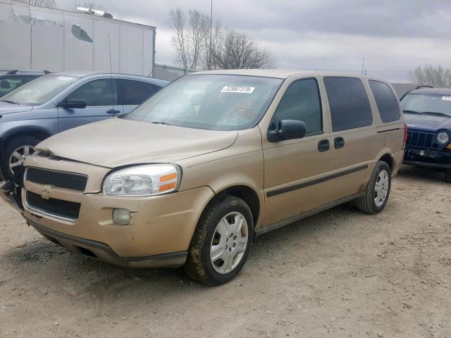1GNDV23L96D237423 - 2006 CHEVROLET UPLANDER L 金色 照片 2