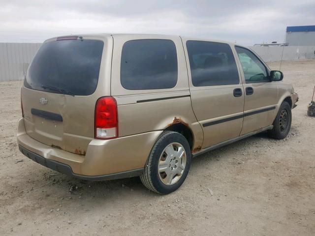 1GNDV23L96D237423 - 2006 CHEVROLET UPLANDER L 金色 照片 4