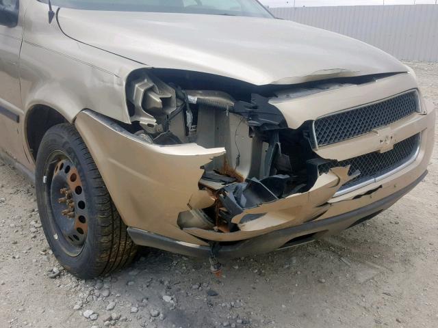 1GNDV23L96D237423 - 2006 CHEVROLET UPLANDER L 金色 照片 9