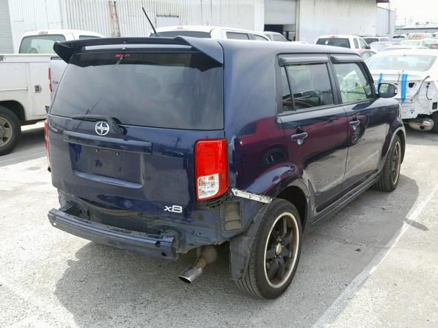JTLZE4FE7EJ052671 - 2014 TOYOTA SCION XB 蓝色 照片 4