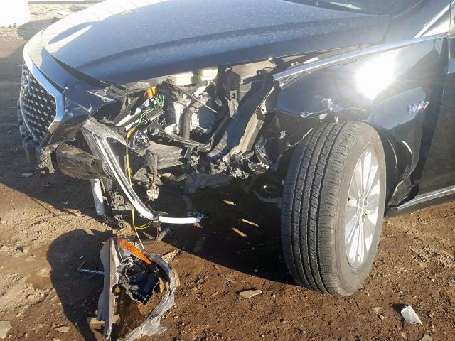 KMHE24L19GA017049 - 2016 HYUNDAI SONATA HYBRID  photo 9