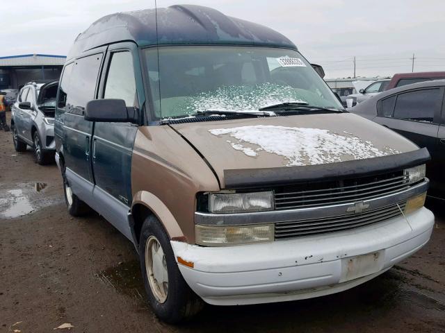 1GNDM19W7WB120398 - 1998 CHEVROLET ASTRO GREEN photo 1