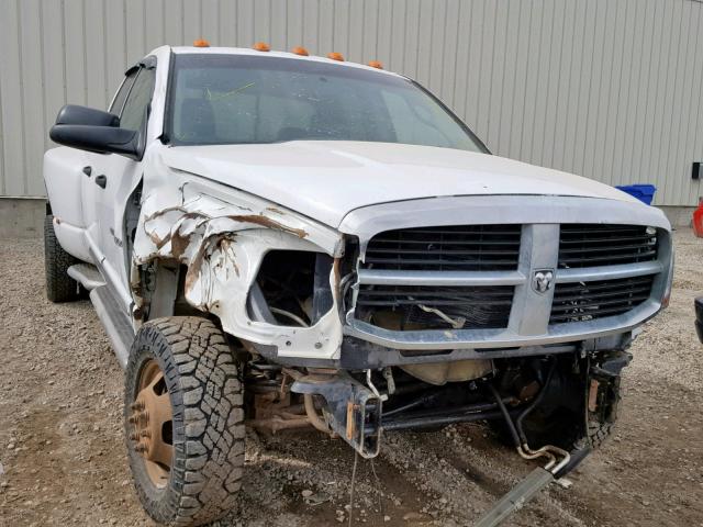 3D7MX48C16G156559 - 2006 DODGE RAM 3500 S WHITE photo 1