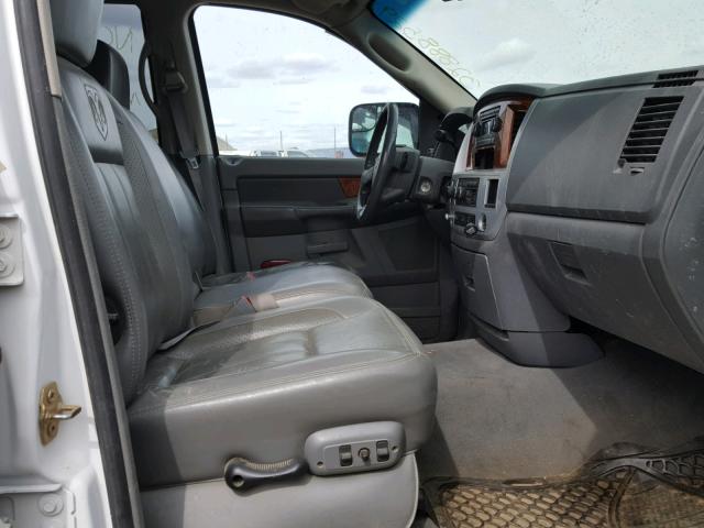 3D7MX48C16G156559 - 2006 DODGE RAM 3500 S WHITE photo 5