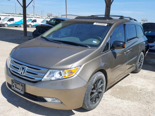 5FNRL5H91CB122919 - 2012 HONDA ODYSSEY TO BEIGE photo 2