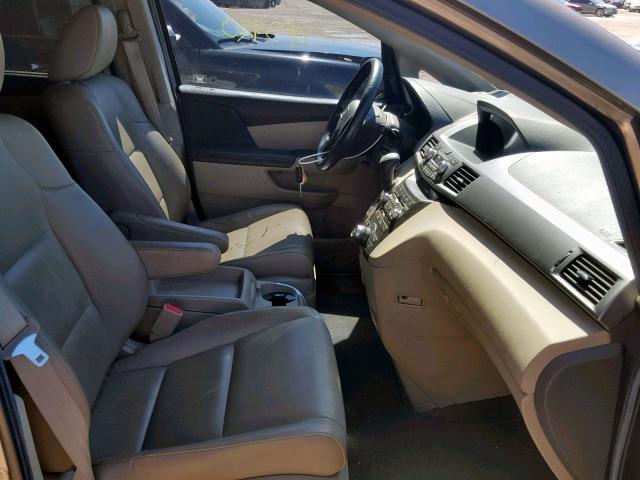 5FNRL5H91CB122919 - 2012 HONDA ODYSSEY TO BEIGE photo 5