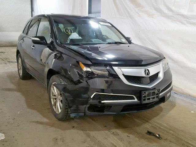 2HNYD2H5XBH537356 - 2011 ACURA MDX ADVANC BLACK photo 1