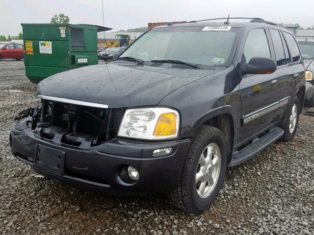 1GKDS13S352126108 - 2005 GMC ENVOY BLACK photo 2