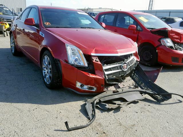 1G6DV57V190143847 - 2009 CADILLAC CTS HI FEA BURGUNDY photo 1