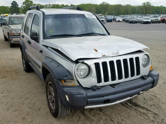 1J4GL38K35W726897 - 2005 JEEP LIBERTY RE SILVER photo 1