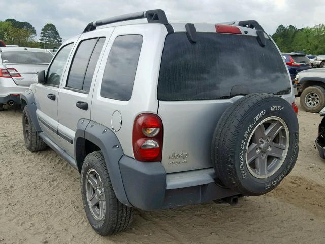 1J4GL38K35W726897 - 2005 JEEP LIBERTY RE SILVER photo 3