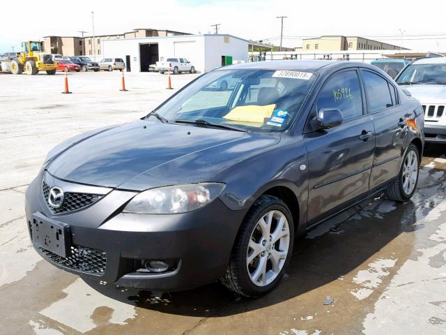 JM1BK32FX91187843 - 2009 MAZDA 3 I GRAY photo 2