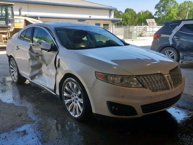 1LNHM93R09G616917 - 2009 LINCOLN MKS WHITE photo 1