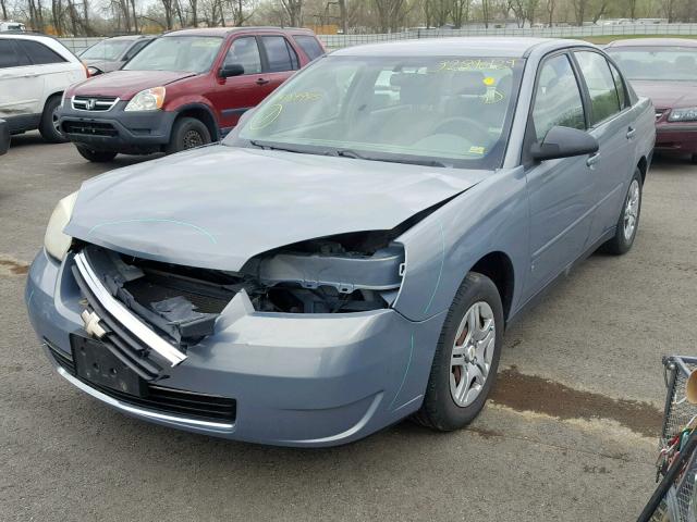1G1ZS58F37F189945 - 2007 CHEVROLET MALIBU LS SILVER photo 2