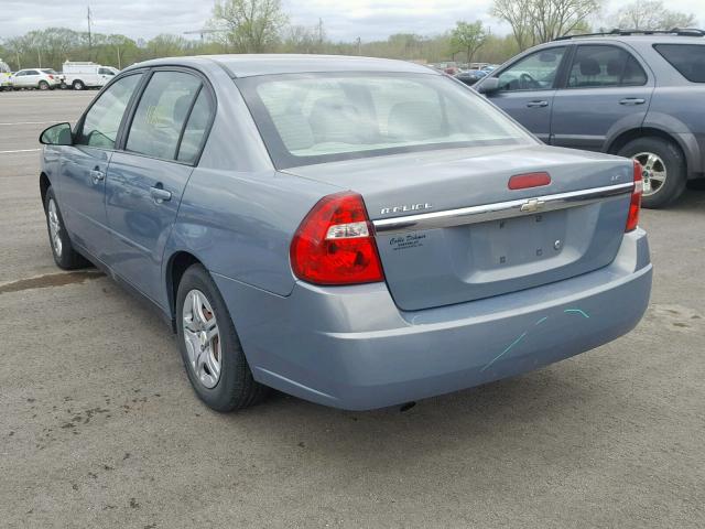 1G1ZS58F37F189945 - 2007 CHEVROLET MALIBU LS SILVER photo 3
