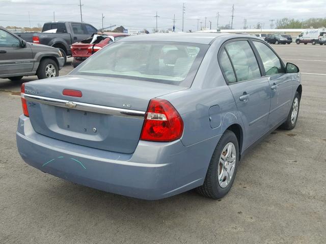1G1ZS58F37F189945 - 2007 CHEVROLET MALIBU LS SILVER photo 4