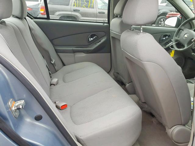 1G1ZS58F37F189945 - 2007 CHEVROLET MALIBU LS SILVER photo 6