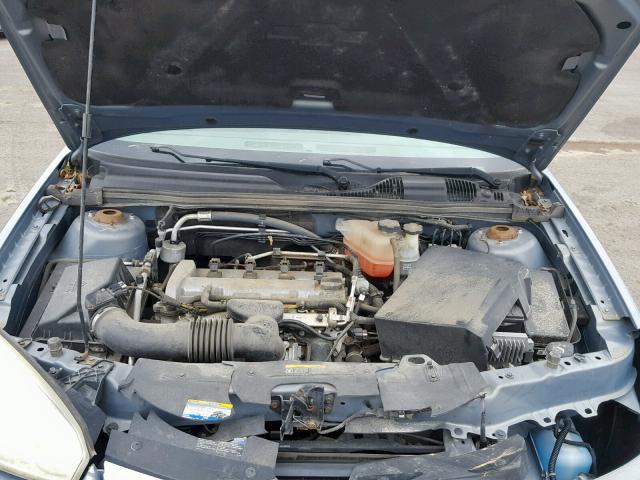 1G1ZS58F37F189945 - 2007 CHEVROLET MALIBU LS SILVER photo 7