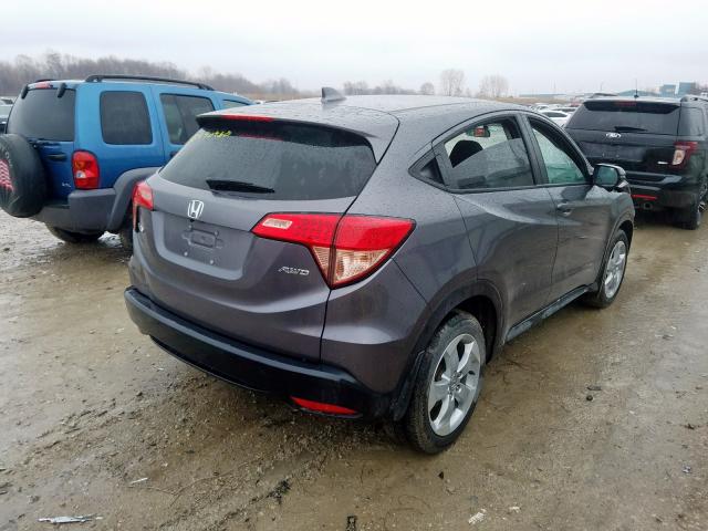 3CZRU6H58GM738810 - 2016 HONDA HR-V EX  photo 4