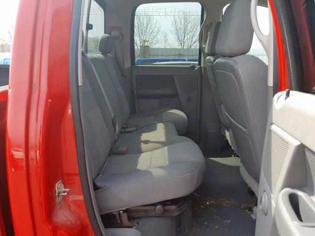 1D7KS28D57J585030 - 2007 DODGE RAM 2500 S Qırmızı foto 6