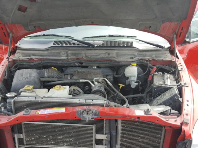 1D7KS28D57J585030 - 2007 DODGE RAM 2500 S Qırmızı foto 7