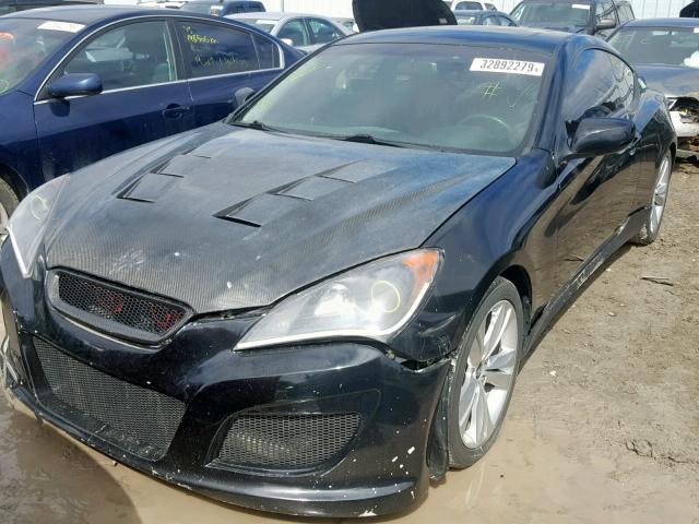 KMHHT6KD5CU074228 - 2012 HYUNDAI GENESIS CO BLACK photo 2