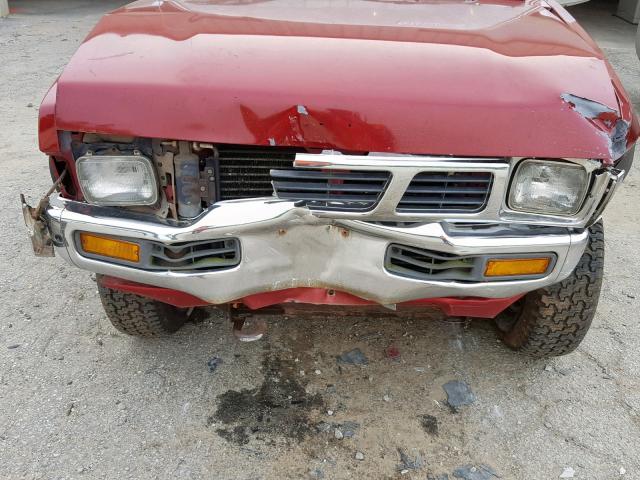 1N6SD11Y5RC377195 - 1994 NISSAN TRUCK XE RED photo 7