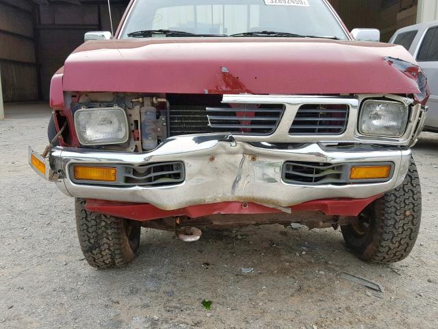 1N6SD11Y5RC377195 - 1994 NISSAN TRUCK XE RED photo 9