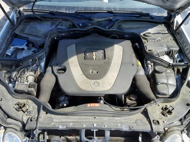 WDBUF56XX7B109712 - 2007 MERCEDES-BENZ E 350 SILVER photo 7