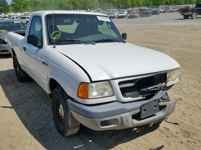 1FTYR10D63PB44715 - 2003 FORD RANGER WHITE photo 1