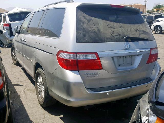 5FNRL38826B097125 - 2006 HONDA ODYSSEY TO SILVER photo 3