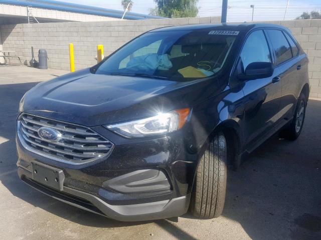 2FMPK3G9XKBB42173 - 2019 FORD EDGE SE BLACK photo 2