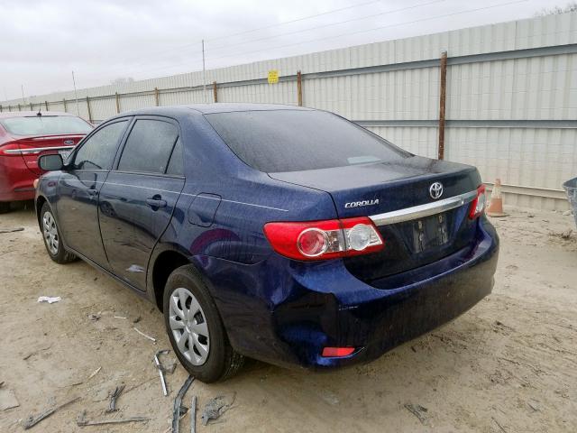 5YFBU4EE3CP003431 - 2012 TOYOTA COROLLA BASE  photo 3