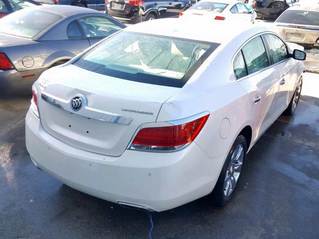 1G4GC5E39DF332698 - 2013 BUICK LACROSSE WHITE photo 4