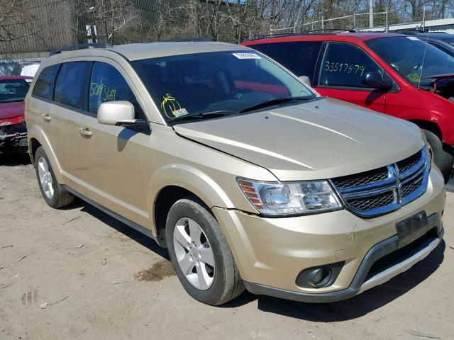 3D4PH1FG0BT565407 - 2011 DODGE JOURNEY MA GOLD photo 1