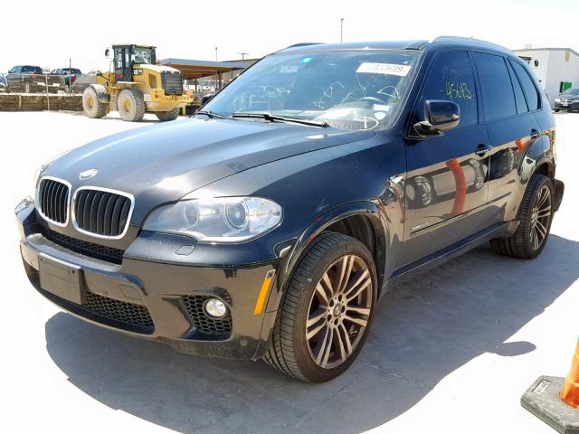 5UXZV8C54CL425169 - 2012 BMW X5 XDRIVE5 BLACK photo 2