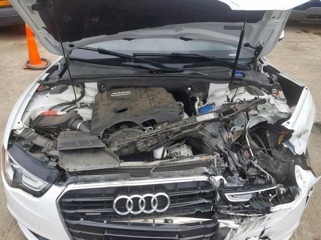 WAUCFAFR7FA020754 - 2015 AUDI A5 PREMIUM WHITE photo 7