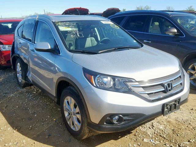 5J6RM4H72EL110004 - 2014 HONDA CR-V EXL SILVER photo 1