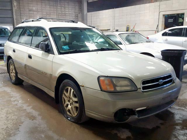 4S3BH665527667034 - 2002 SUBARU LEGACY OUT TWO TONE photo 1