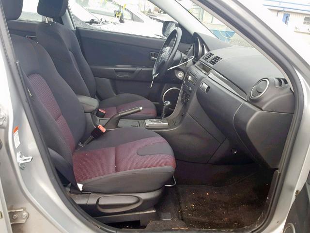 JM1BK323841200474 - 2004 MAZDA 3 S SILVER photo 5