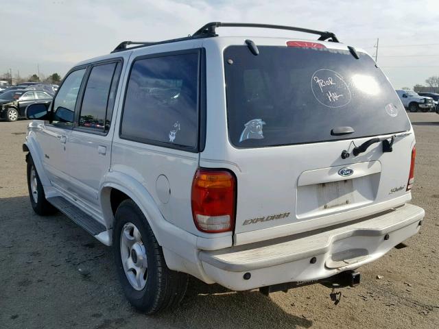 1FMZU75E51ZA66741 - 2001 FORD EXPLORER L WHITE photo 3