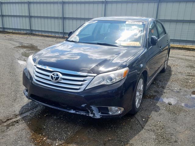 4T1BK3DB4BU388597 - 2011 TOYOTA AVALON BAS BLACK photo 2